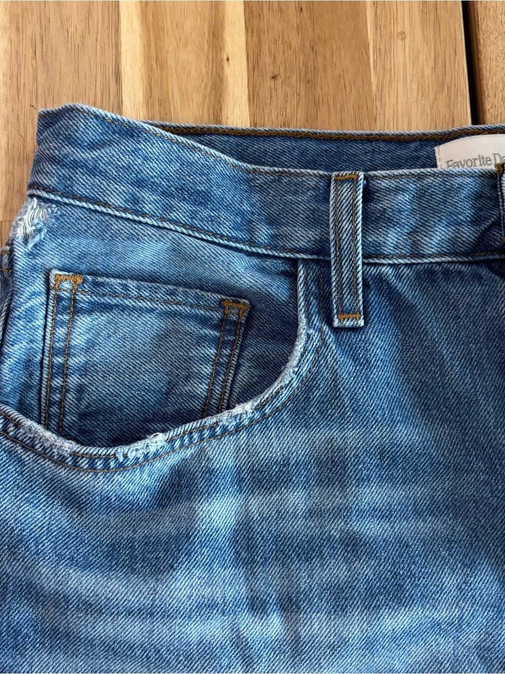Anthro l Favorite Daughter Tommy Shorts - Picture 2 of 10